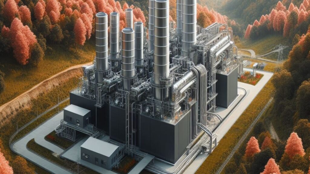 combined cycle gas fired power station